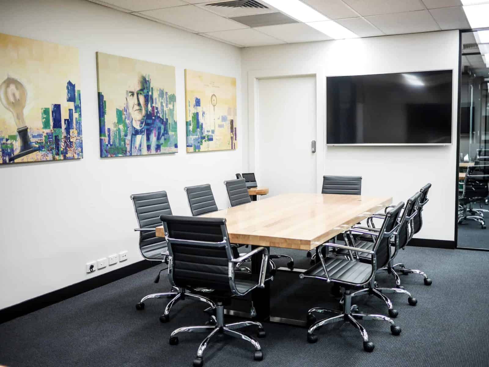 Meeting Room In B2B HQ’s Virtual Office 
