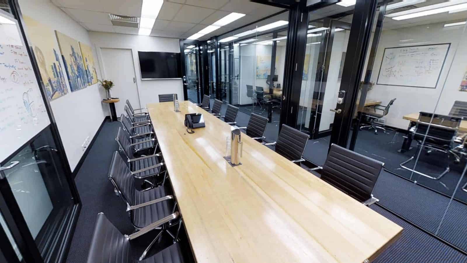 Meeting Room in a B2B HQ Virtual Office
