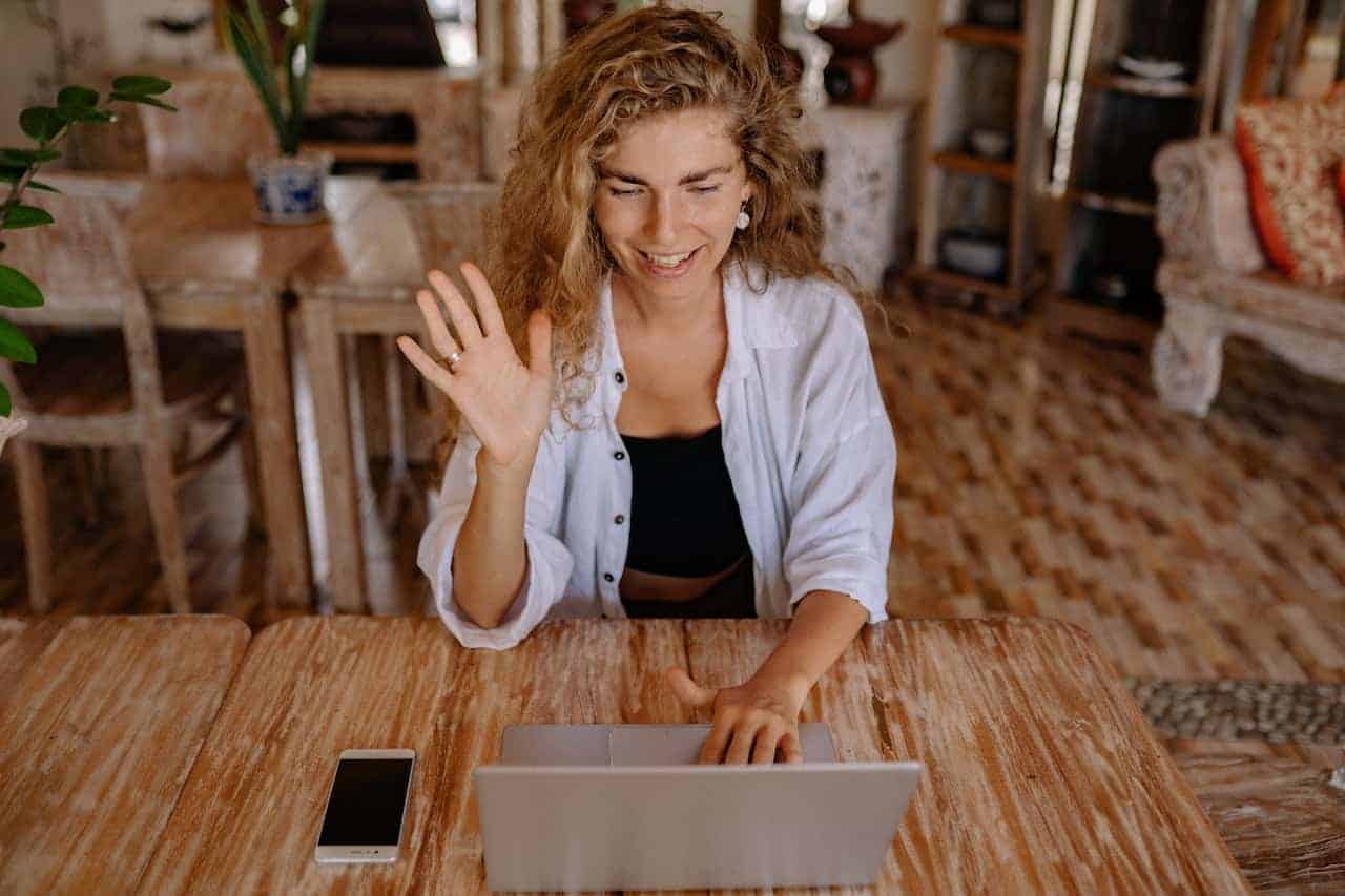 Woman Working in a Melbourne Virtual Office